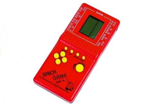 Brick Game Electronic Portable Red