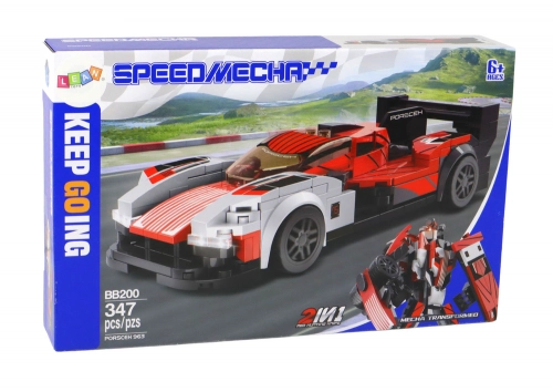 Building Blocks Vehicle Sports Car Robot Porsceh 963 347 pcs.