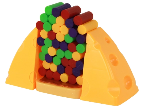 Cheese Pyramid Arcade Game Don't Knock Down the Mouse