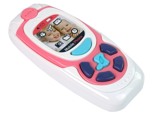 Children's Educational Mobile Phone Melody Pink
