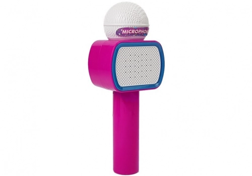 Children's Microphone Wireless Karaoke Bluetooth Speaker Pink