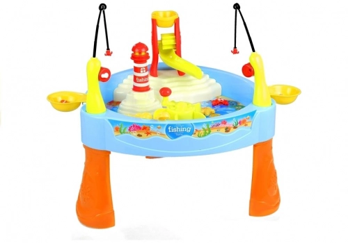 Colorful Fishing Table With Fishing Rods For Kids