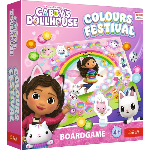 Colors Festival - Gabby's Dollhouse Trefl 02594 game