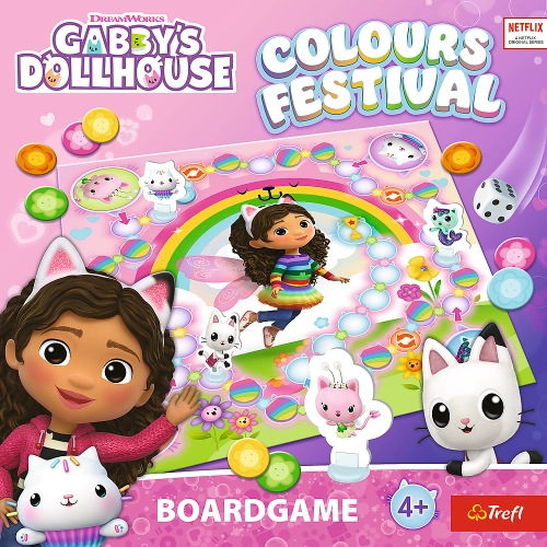 Colors Festival - Gabby's Dollhouse Trefl 02594 game