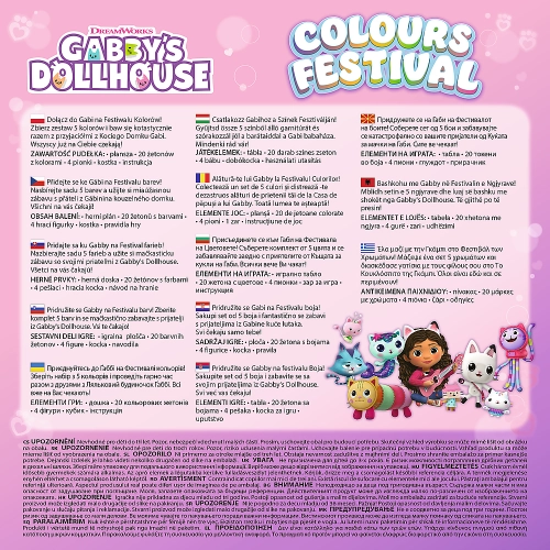 Colors Festival - Gabby's Dollhouse Trefl 02594 game