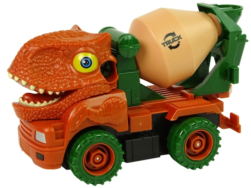 Concrete Truck Dinosaur Unwrecker Orange Accessories