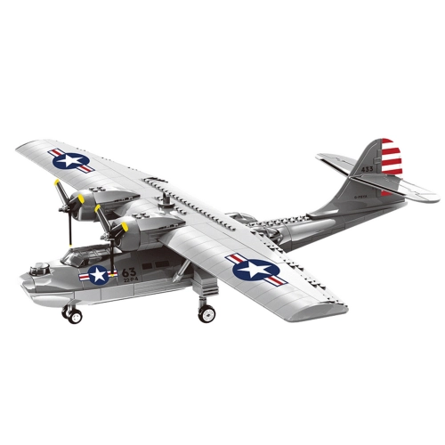 Construction Blocks Airplane PBY-5A Catalina 364el
