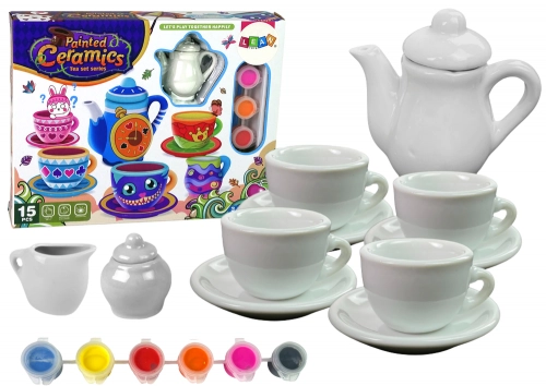 Creative Tea Set DIY Paint Porcelain