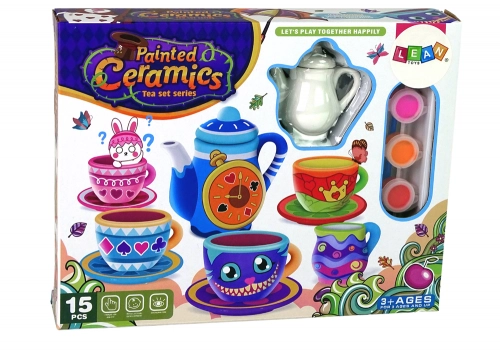 Creative Tea Set DIY Paint Porcelain