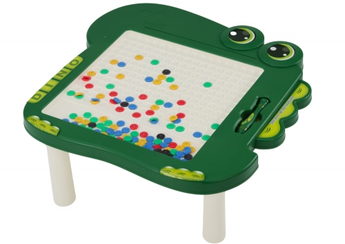 Dinosaur Educational Magnetic Board Table Pad Puzzle Green