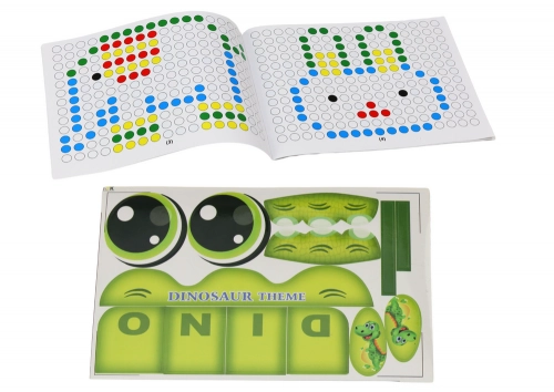 Dinosaur Educational Magnetic Board Table Pad Puzzle Green