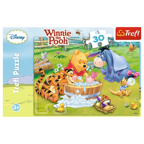 Disney Winnie the Pooh Puzzle 30 pcs. Piglet's Bath 18198