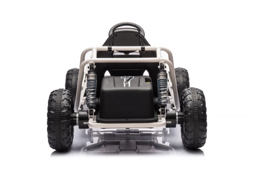 Divvietīgs bērnu elektromobilis Bagijs A8812 Black 24V