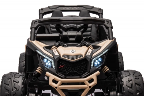 Divvietīgs bērnu elektromobilis Bagijs Can-am DK-CA003 Khaki
