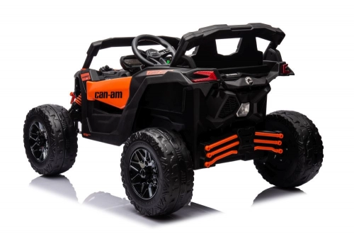 Divvietīgs bērnu elektromobilis Bagijs Can-am DK-CA003 Orange