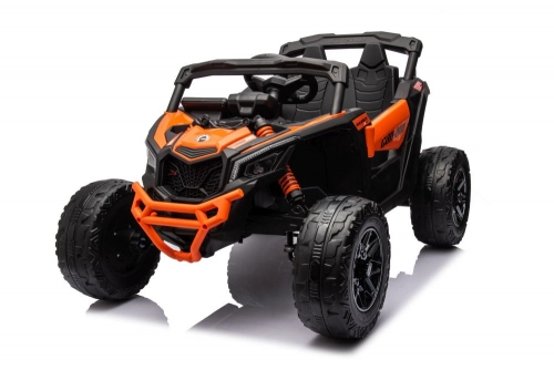 Divvietīgs bērnu elektromobilis Bagijs Can-am DK-CA003 Orange