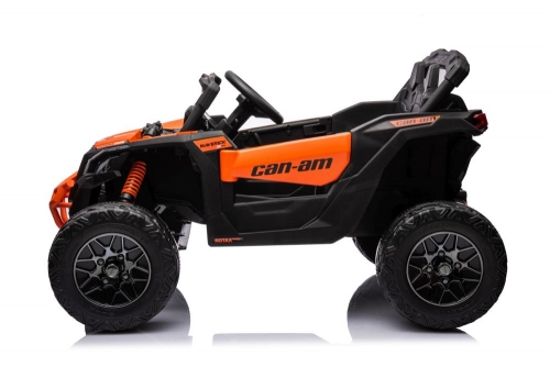 Divvietīgs bērnu elektromobilis Bagijs Can-am DK-CA003 Orange