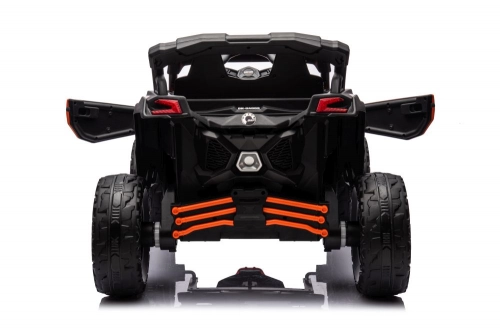 Divvietīgs bērnu elektromobilis Bagijs Can-am DK-CA003 Orange Painted