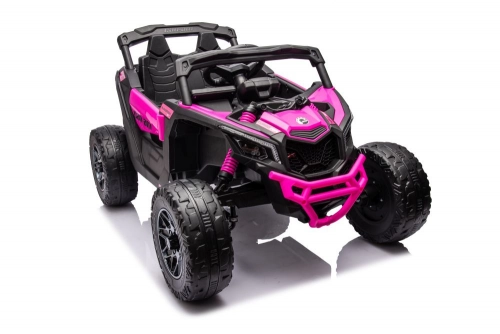 Divvietīgs bērnu elektromobilis Bagijs Can-am DK-CA003 Pink