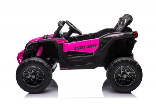 Divvietīgs bērnu elektromobilis Bagijs Can-am DK-CA003 Pink