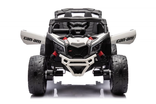 Divvietīgs bērnu elektromobilis Bagijs Can-am DK-CA003 White
