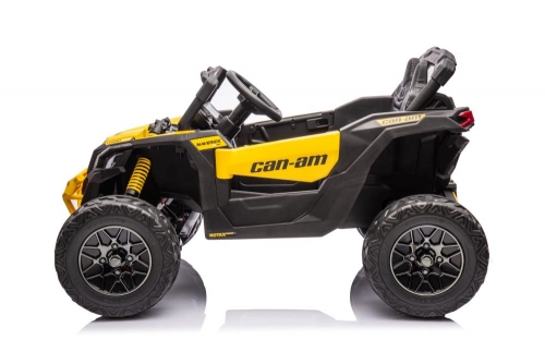 Divvietīgs bērnu elektromobilis Bagijs Can-am DK-CA003 Yellow