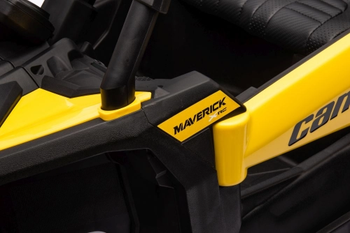 Divvietīgs bērnu elektromobilis Bagijs Can-am DK-CA003 Yellow