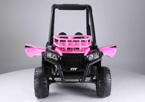 Divvietīgs bērnu elektromobilis Bagijs Jeep JS360-1 Rose