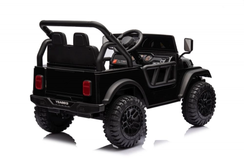 Divvietīgs bērnu elektromobilis Bagijs YSA8813 24V Black