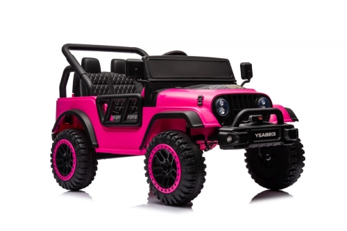 Divvietīgs bērnu elektromobilis Bagijs YSA8813 24V Pink