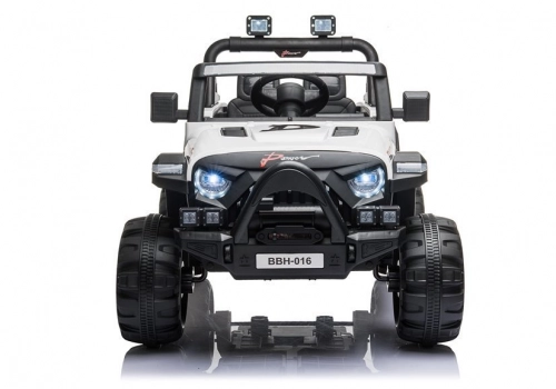 Divvietīgs bērnu elektromobilis BBH-016 White