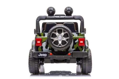 Divvietīgs bērnu elektromobilis Jeep Wrangler Rubicon DK-JWR555 Camo