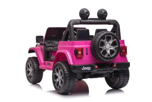 Двухместный детский электромобиль Jeep Wrangler Rubicon DK-JWR555 Pink