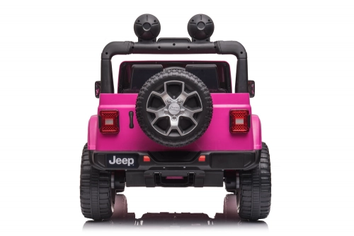 Двухместный детский электромобиль Jeep Wrangler Rubicon DK-JWR555 Pink