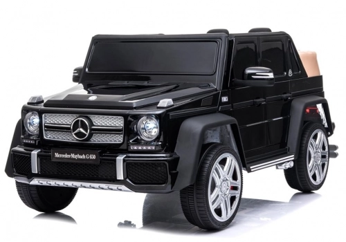 Divvietīgs bērnu elektromobilis Mercedes A100 Black Painted