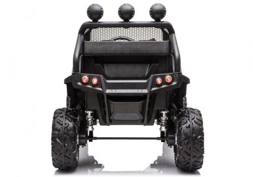 Двухместный детский электромобиль Mercedes Unimog S Painted Black