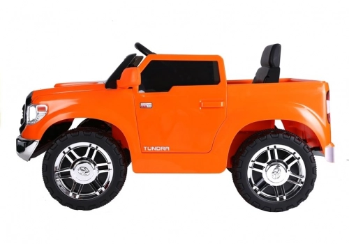 Двухместный детский электромобиль Toyota Tundra Orange Painted