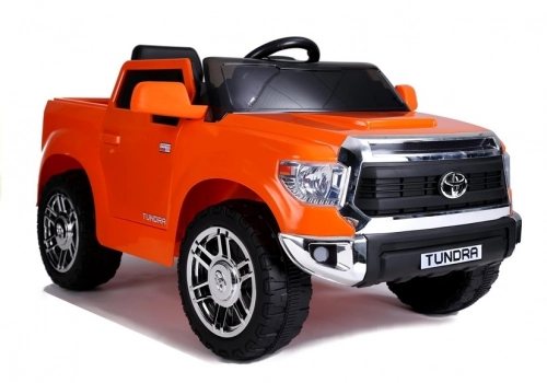 Двухместный детский электромобиль Toyota Tundra Orange Painted