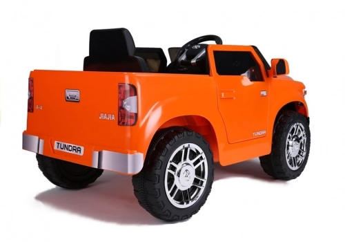 Двухместный детский электромобиль Toyota Tundra Orange Painted