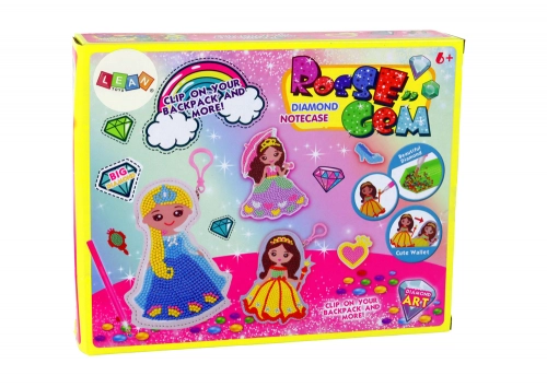 DIY Beads Set Princess Keychain Pocket