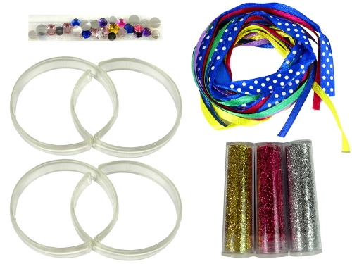 DIY Brocade Ribbon Bracelet Making Kit