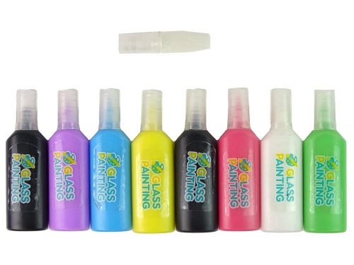 DIY Candy Window Stickers 8 Colours Glitter