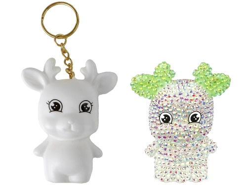DIY Diamond Creative Kit White Reindeer 3D