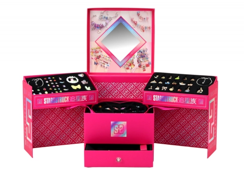 DIY Jewelry Making Set Beads Pendants Box 1267 pieces.