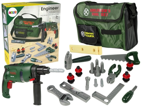 DIY Set in Bag Drill Hammer Saw Wrench