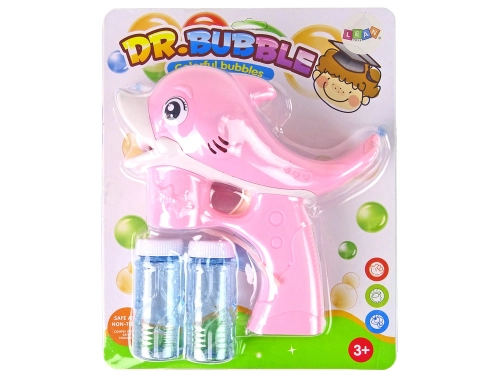 Dolphin Pink Soap Bubble Machine
