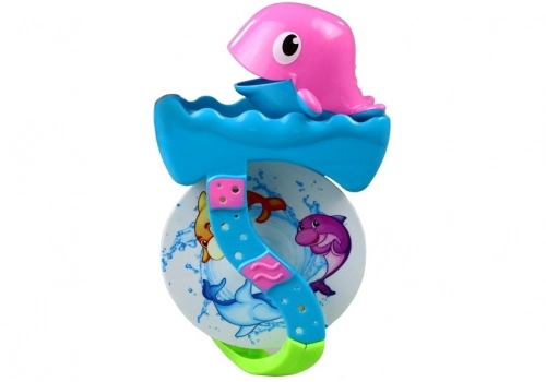 Dolphine With Patterns To Bath Crab Turtle Fish Frog