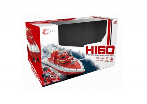 Радиоуправляемая лодка HI60 Red