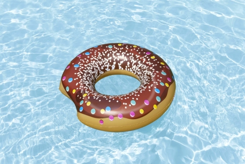 Donut Swimming Ring Donut Brown 107 cm Bestway 36118