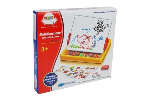 Drawing board with magnets
